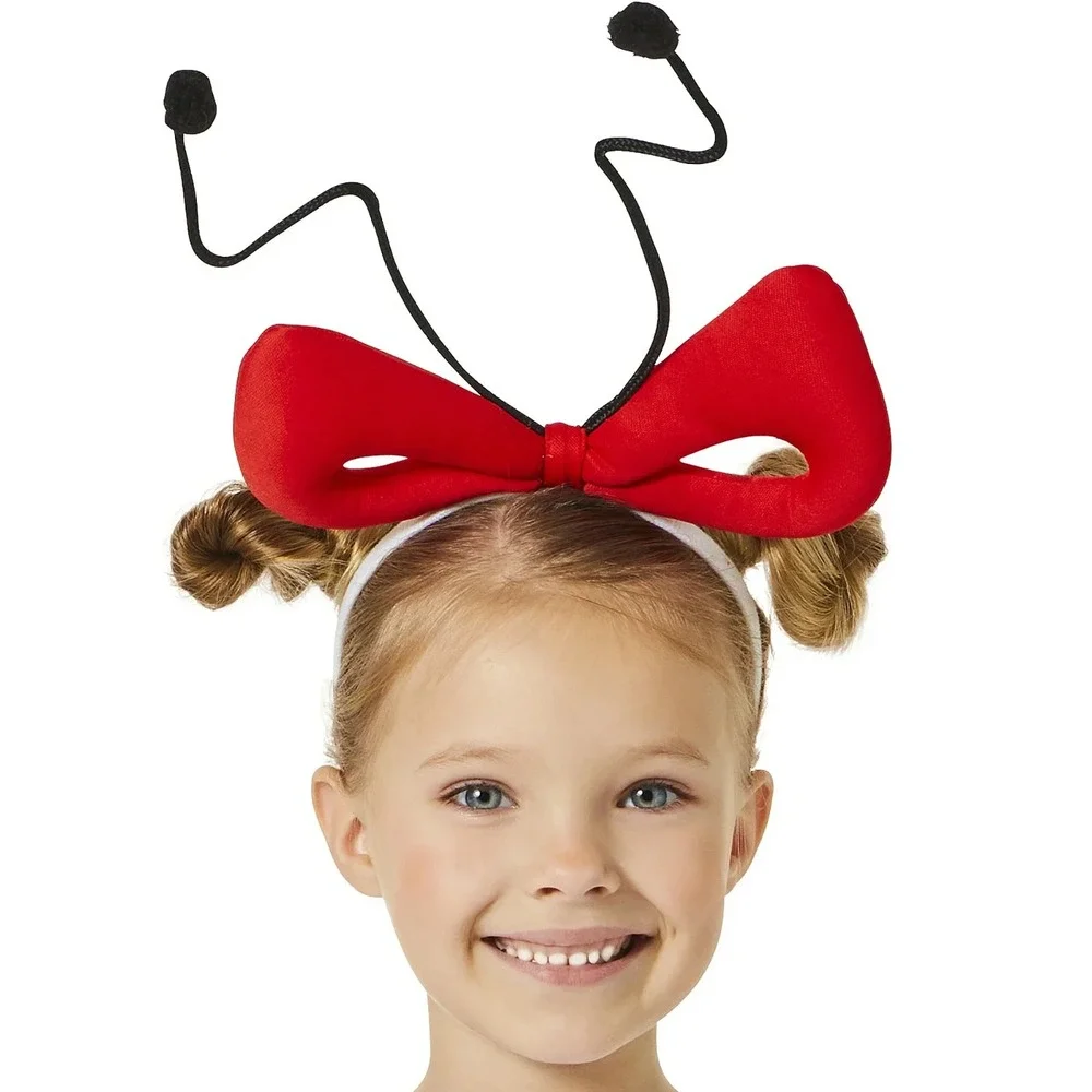 Dr. Seuss Grinch Cindy-Lou Who‎ Toddler Costume Dress & Headband Size 2T
